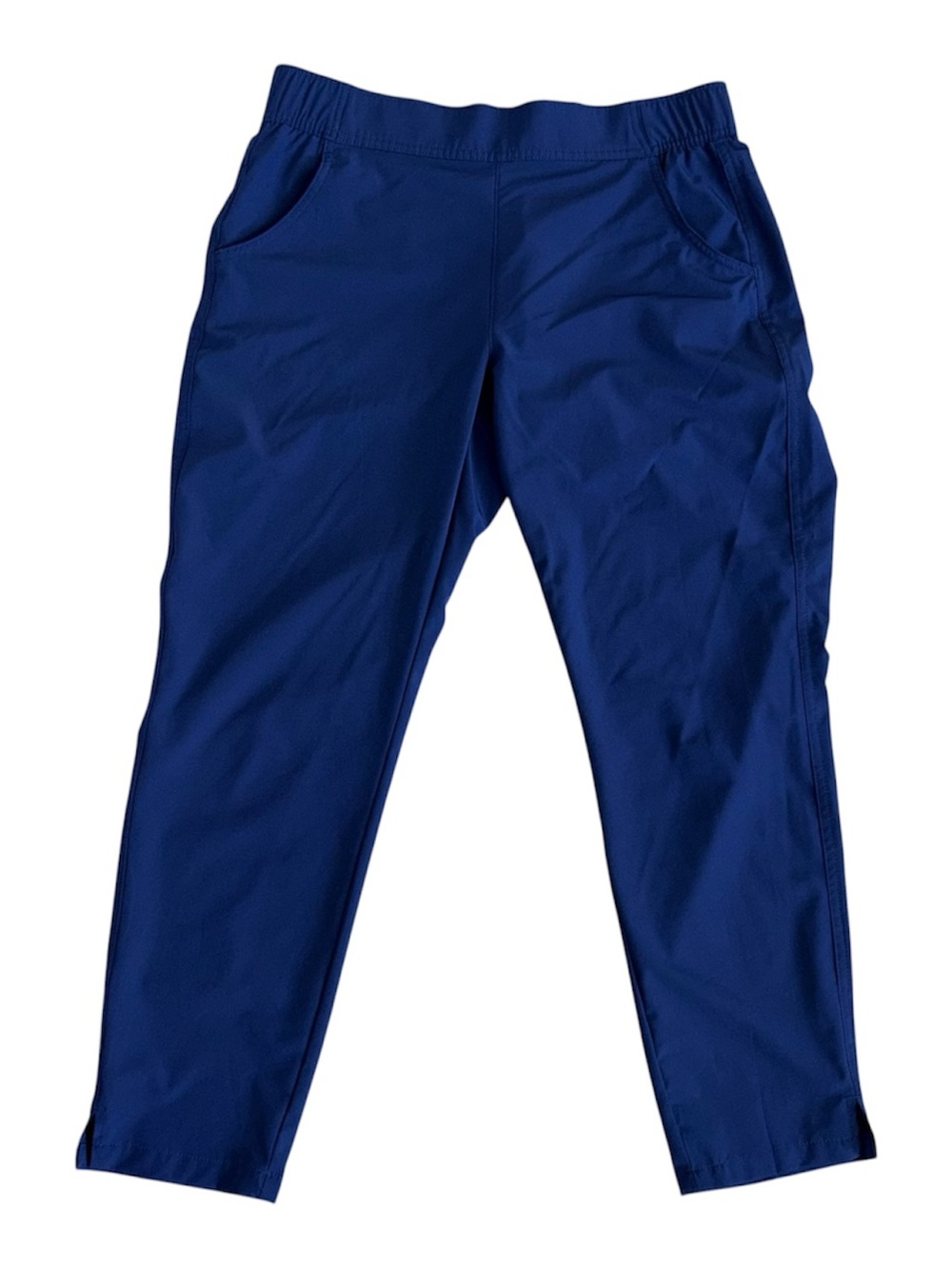 Eddie Bouer Elastic Waist Navy Blue Active Pants size Medium
